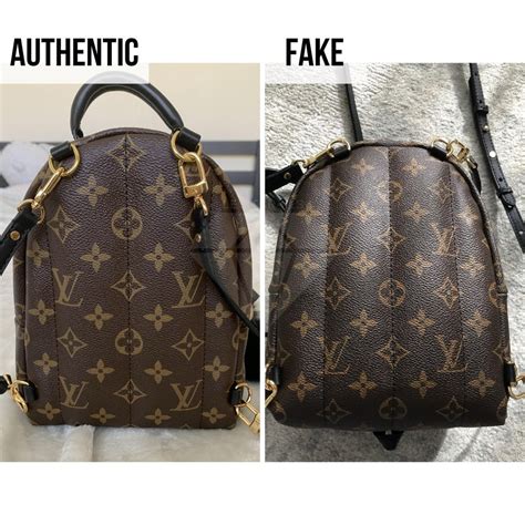 louis vuitton palm springs authentic smaller or bigger than fake|palm springs mini.